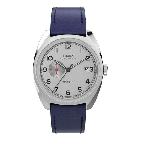 Orologio TIMEX Mod. Marlin Automatico pelle blu / silver