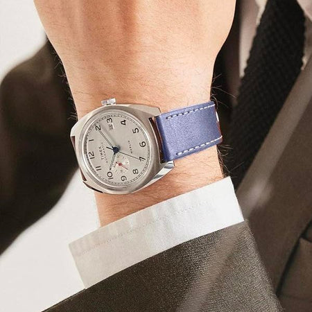 Orologio TIMEX Mod. Marlin Automatico pelle blu / silver