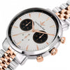 Orologio LUCIEN ROCHAT uomo GarCon 41mm cronografo acciaio / bicolore