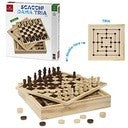 SCACCHI DAMA TRIA - DAL NEGRO TOYS