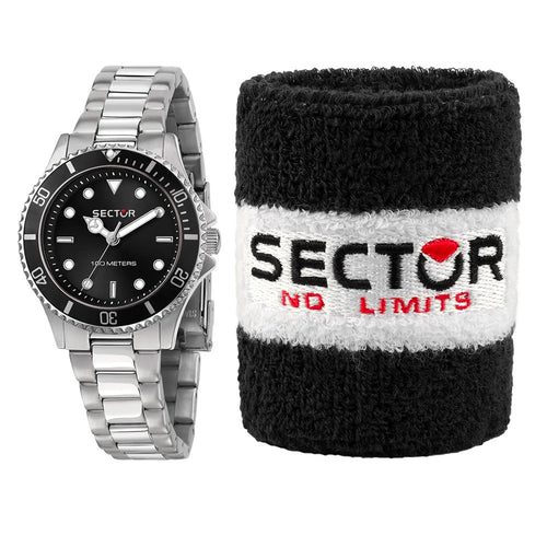 Orologio SECTOR donna 230 acciaio / nero - Special Box