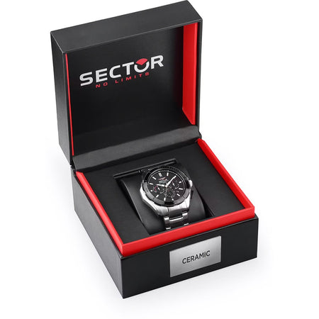 Orologio SECTOR uomo 790 cronografo acciaio nero