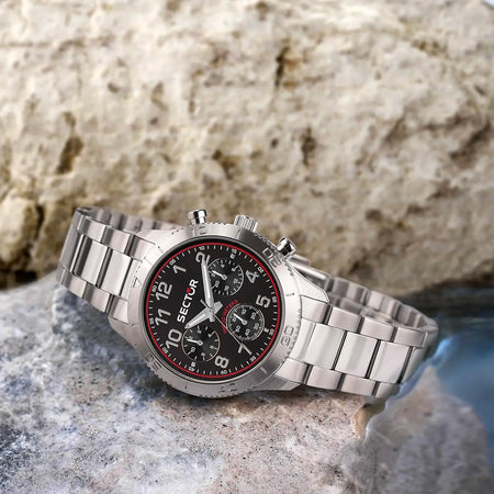 Orologio SECTOR ragazzo 270 multi funzione acciaio / nero
