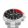 Orologio SECTOR uomo Oversize cronografo acciaio nero / rosso