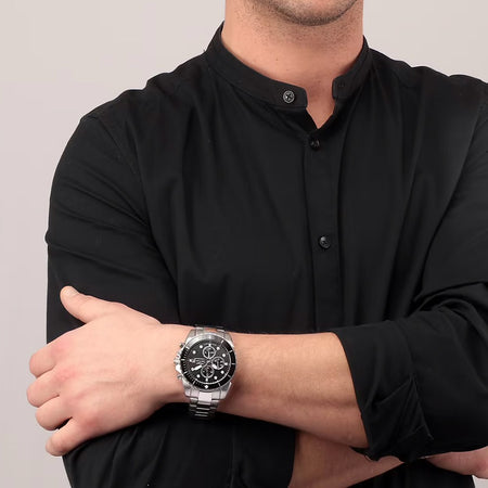 Orologio SECTOR uomo 450 cronografo acciaio / nero