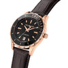 Orologio TRUSSARDI uomo T-logo Automatico pelle marrone / nero