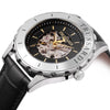 Orologio TRUSSARDI uomo T-logo Automatico pelle nero