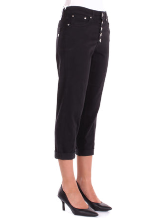 Dondup Pantaloni Nero da donna