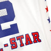 MITCHELL & NESS Canotta Basket Uomo Nba Swingman Jersey Hardwood Classics No.2 Moses Malone All Star Game East 1985 White da uomo