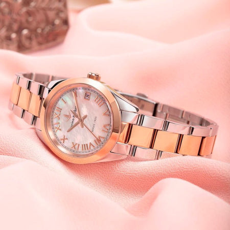 Orologio LUCIEN ROCHAT donna Madame data bicolore / madreperla