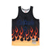 MITCHELL & NESS Canotta Basket Uomo Nba Swingman Jersey Flames Hardwood Classics No.1 Penny Hardaway 1994-95 Orlmag Black/black/multi Color da uomo