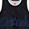 MITCHELL & NESS Canotta Basket Uomo Nba Swingman Jersey Flames Hardwood Classics No.1 Penny Hardaway 1994-95 Orlmag Black/black/multi Color da uomo