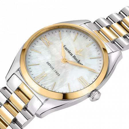 Orologio LUCIEN ROCHAT donna Mademoiselle bicolore / madreperla