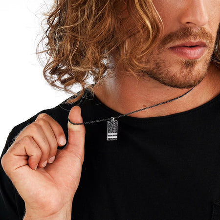 Pendente SECTOR uomo Energy acciaio vintage