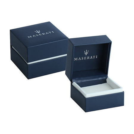 Bracciale MASERATI uomo Carbon pelle nero / acciaio