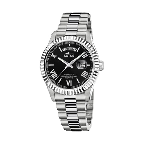 LOTUS WATCHES Mod. FREEDOM Day Date BLACK