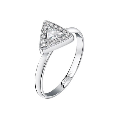 Anello MORELLATO donna Trillant acciaio / cristalli