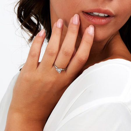 Anello MORELLATO donna Trillant acciaio / cristalli
