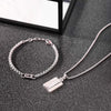 Bracciale SECTOR uomo Basic acciaio / croce