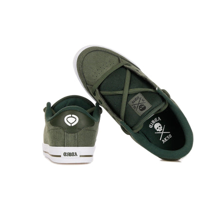 C1RCA Scarpa Bassa Uomo Lopez 50 Olive/white da uomo