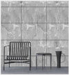 Pannello Adesivo Effetto Marmo Grigio Pareti Paraschizzi 300x60 Cm Stanza Cucina