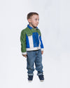 Noa - Giacca Bambino in vera pelle Multicolor Edition