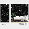 Pannello Adesivo Effetto Marmo Nero Marmorizzato Pareti Paraschizzi 300x60cm Stanza
