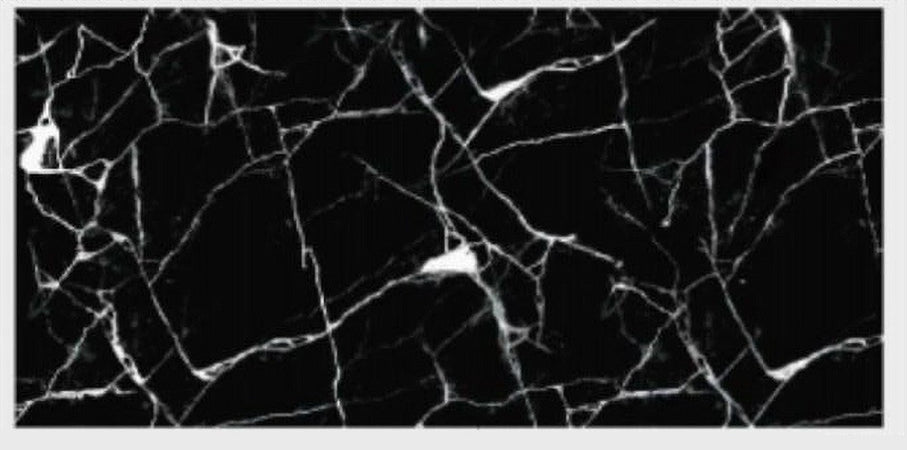 Pannello Adesivo Effetto Marmo Nero Marmorizzato Pareti Paraschizzi 300x60cm Stanza