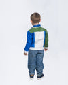 Noa - Giacca Bambino in vera pelle Multicolor Edition