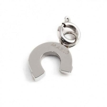 Marlù Charms Acciaio Ferro Di Cavallo Strass Neri
