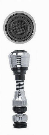 Aeratore Rompigetto Rubinetto Lavello Cucina Cromato Filtro Snodato 12 Cm 69271