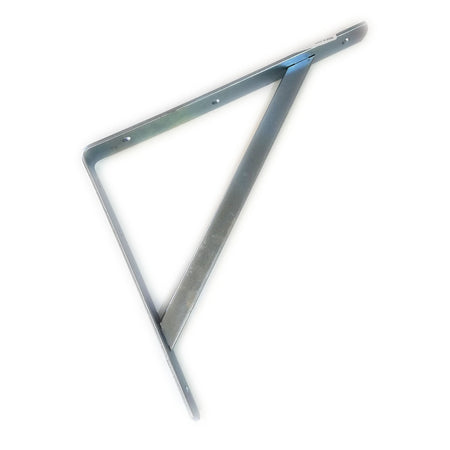 Reggimensola staffa zincata pesante con saetta di rinforzo