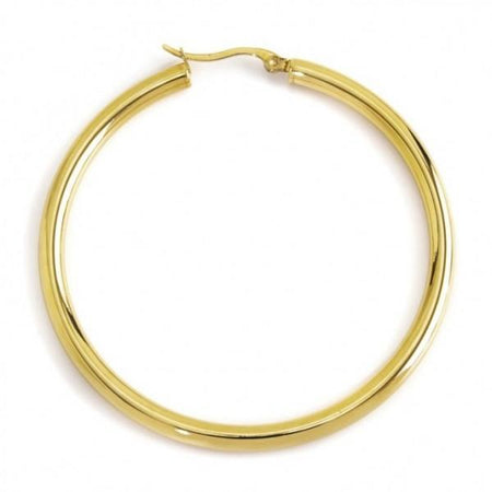 Marlù MONO ORECCHINO PVD ORO CERCHIO DIAMETRO 6,1CM