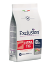 Exclusion Hepatic Cani Adulti Small Breed maiale riso e piselli 2 kg