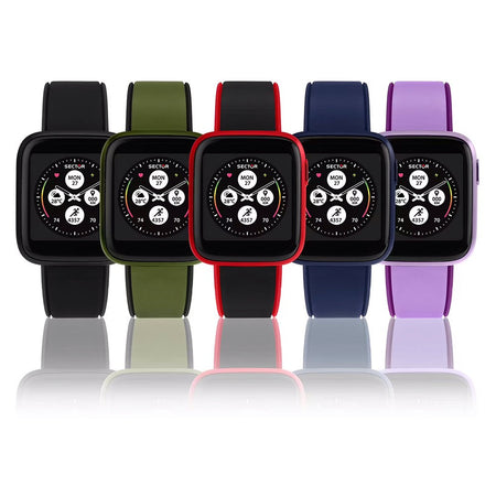 Smartwatch SECTOR S-04 Colours gomma nero - Special kit