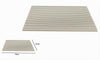 Piatto Piattino Porta Sapone Saponetta Arredo Da Bagno Beige Decoro Plissè 59095