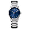Orologio CALVIN KLEIN donna City solo tempo acciaio / blu