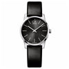 Orologio CALVIN KLEIN donna City solo tempo pelle nero