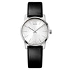Orologio CALVIN KLEIN donna City solo tempo pelle / silver
