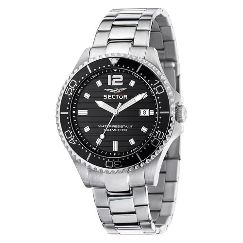 Orologio SECTOR uomo 230 datario acciaio / nero Limited Edition