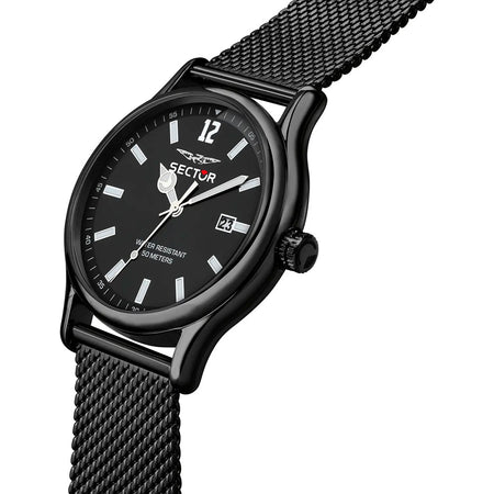 Orologio SECTOR uomo 660 datario acciaio nero Limited Edition