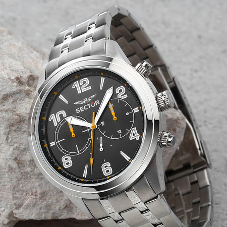 Orologio SECTOR uomo 670 multi acciaio / nero Limited Edition