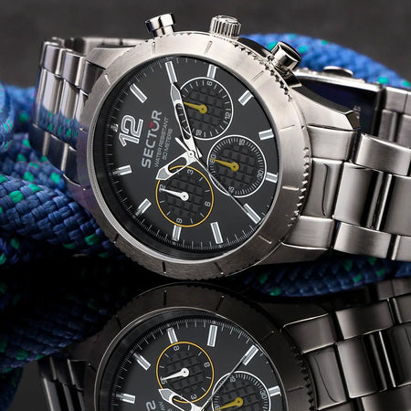 Orologio SECTOR boy 270 multi acciaio / nero Limiter Edition