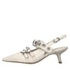 ASH Scarpe con Tacco Beige da donna