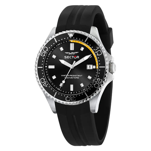 Orologio SECTOR uomo 230 datario gomma / nero Limited Edition