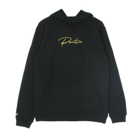 PRIMITIVE Felpa Cappuccio Uomo Wolverine Hood Black da uomo