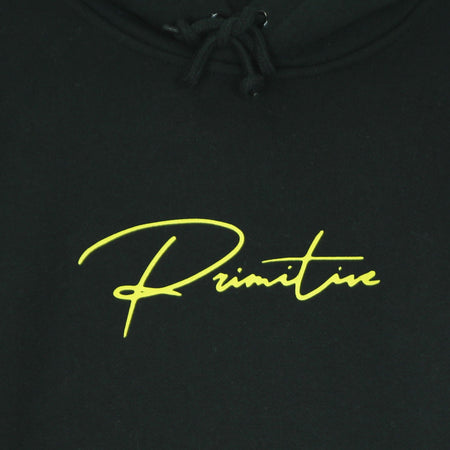 PRIMITIVE Felpa Cappuccio Uomo Wolverine Hood Black da uomo