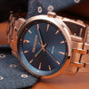 Orologio TRUSSARDI uomo T-couple tempo oro rosa / blu