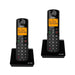 Telefono cordless alcatel s280 duo black