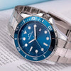 Orologio CHRONOSTAR uomo Captain datario acciaio / blu